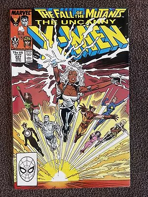 Buy UNCANNY X-MEN #227 (Marvel, 1988) Fall Of The Mutants ~ 1st Full Adversary • 12.39£
