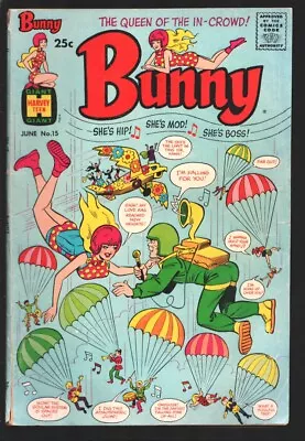 Buy Bunny #15  1970 - Harvey  -G- - Comic Book • 40.38£