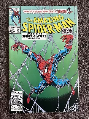 Buy Amazing SPIDER-MAN #373 (Marvel, 1993) Mark Bagley ~ VENOM! • 7.73£