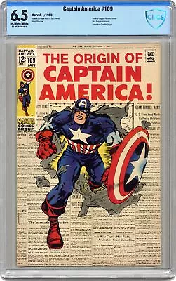 Buy Captain America #109 CBCS 6.5 1969 21-2F76409-017 • 170.85£