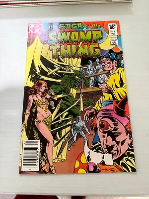 Buy Saga Of The Swamp Thing #7 (1982, DC) • 3.10£