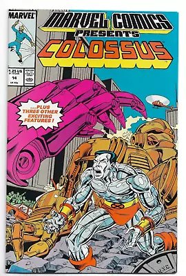 Buy Marvel Comics Presents #14 Colossus Black Panther Nomad Speedball  ( 1989 ) • 1.99£