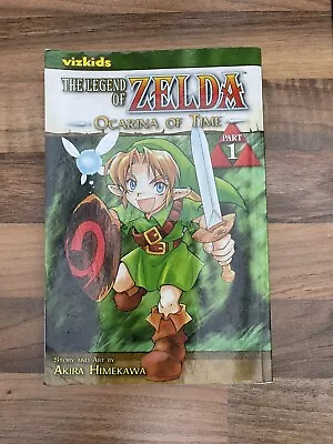 Buy The Legend Of Zelda Ocarina Of Time Part 1 Vizkids Manga English Book Nintendo • 7.95£