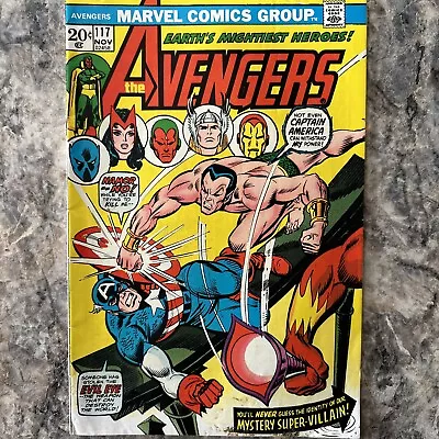 Buy The Avengers #117  Holocaust  Marvel Comics Group 1973  • 17.47£