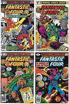 Buy Fantastic Four #207 #208 #209 #210 Marvel Comics 1979 Galactus Bronze 1st Herbie • 17.08£