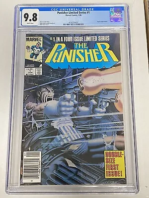 Buy Punisher Limited Series # 1 Cgc 9.8 White Pages Newsstand • 1,161.03£