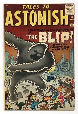 Buy Tales To Astonish #15 GD+ 2.5 1961 • 93.19£