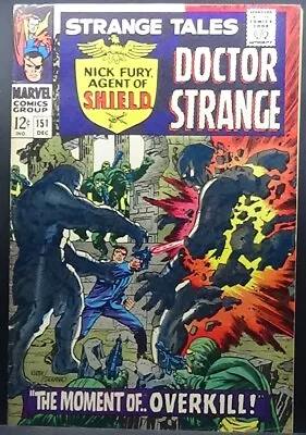 Buy Strange Tales #151 1966 Silver Age 6.5-7.0 Fine+ 1st Jim Steranko Goodness! • 23.30£
