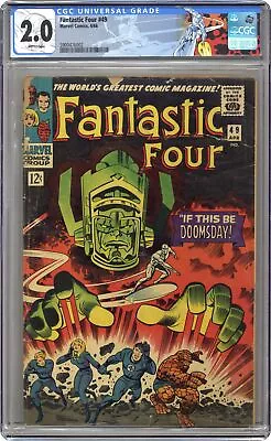 Buy Fantastic Four #49 CGC 2.0 1966 3900476002 • 271.81£