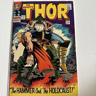 Buy Thor #127 1966 5.0 Fine Odin Vs. Absorbing Man; Loki/Odin Appear! 1st App Lot • 31.06£