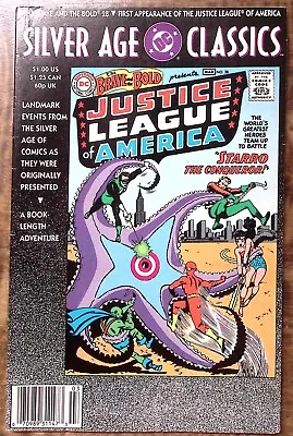 Buy 1992 Silver Age Classics Justice League Of America Brave And The Bold Dc Z3246 • 11.66£