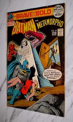Buy Brave And The Bold #101 FN- 5.5 OW 1972 DC Batman & Metamorpho SHIPPING COMBINED • 7.77£