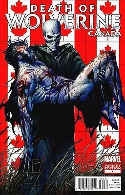 Buy Death Of Wolverine #4 Canada Variant Near Mint First Print **30% Off For 6+ • 5£
