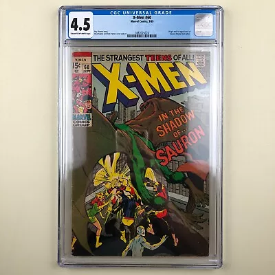 Buy (Uncanny) X-Men #60 (1969) CGC 4.5, 1st Sauron • 77.66£