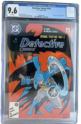 Buy Detective Comics 578 CGC 9.6 DC Comics 1987 Todd McFarlane • 40.38£