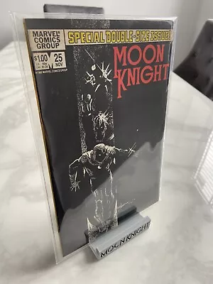 Buy Moon Knight 25 1st Appearance Black Spectre RARE WHITE DOT VARIANT ( HIGH GRADE • 50£