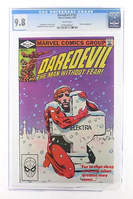 Buy Daredevil #182 - Marvel Comics 1982 CGC 9.8 Punisher + Kingpin Appearance. • 100.18£