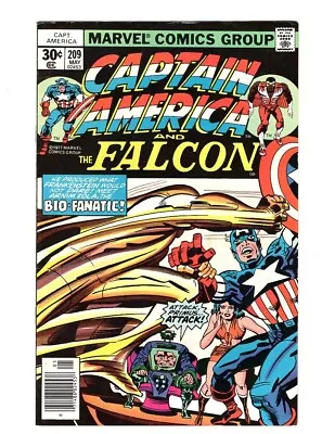 Buy Captain America 209 8.0 VF Marvel Comics 1974 • 11.61£