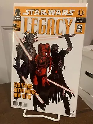 Buy Star Wars Legacy #1 Cover B 2nd Print Dark Horse VF/NM 2006 • 58.25£