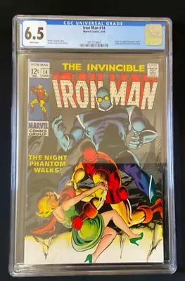 Buy Iron Man #14 CGC 6.5 1969 First Appearance Night Phantom • 41.86£