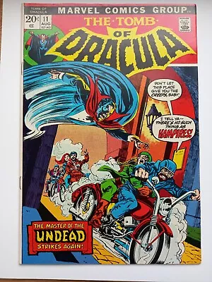Buy TOMB OF DRACULA #11 (Wolfman/Colan) Marvel Comics 1973 VFN- • 18£
