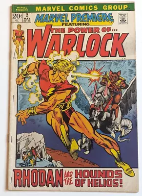 Buy Marvel Premiere #2 FN Featuring The Power Of Warlock Marvel Comics 1972 • 7.76£