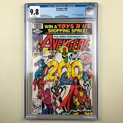 Buy Avengers #200 (1980) CGC 9.8, 1st Marcus Immortus • 97.08£