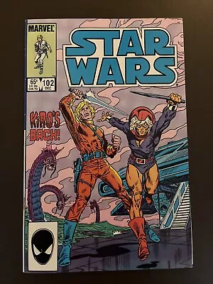 Buy STAR WARS #102 Marvel Comics 1985 Low Print Run VF • 11.64£