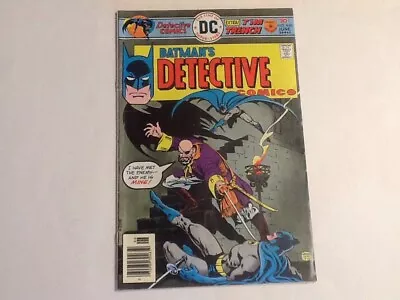 Buy Detective Comics V1 #460 DC 1976 VG/Fn Batman Tim Trench Denny O'Neil Ernie Chan • 5.82£