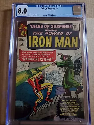 Buy Tales Of Suspense #54 Cgc 8.0 • 190.27£