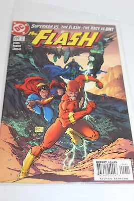 Buy Flash 209 Superman Vs Flash The Race Is On! DC Comics Great Condition • 7.76£