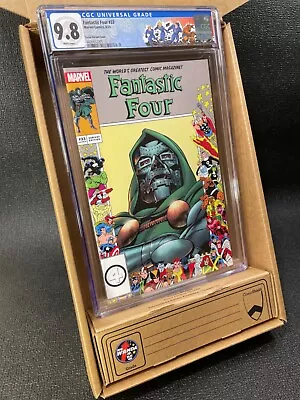 Buy Fantastic Four #33, Eaton Frame Variant Dr. Doom (2021) CGC 9.8 (Custom Label) • 97.08£