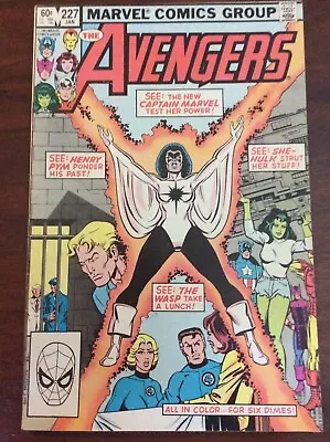 Buy Avengers 227  2nd App Captain Marvel (Monica Rambeau) • 7.76£