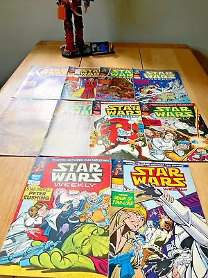 Buy 10 Marvel Star Wars Weekly Bronze Age Comics - Job Lot Bundle 1970's 80s Issues • 25£