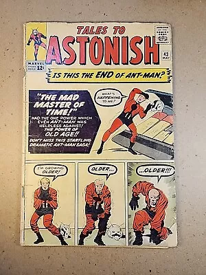 Buy Tales To Astonish #43 Lower Grade 1963 • 27.17£