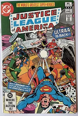 Buy Justice League Of America #201 • George Perez Cover! Ultraa! (DC 1982) • 2.32£