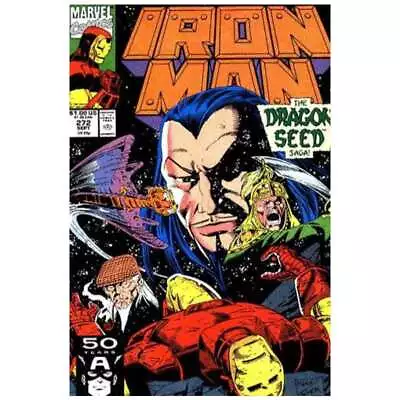 Buy Iron Man #272 - 1968 Series Marvel Comics VF+ Full Description Below [f  • 3.84£