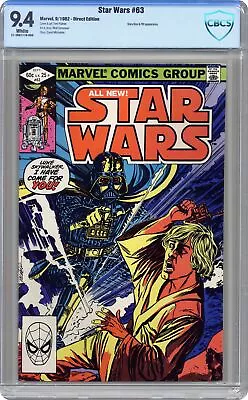 Buy Star Wars #63 CBCS 9.4 1982 21-3B8717B-069 • 47.37£