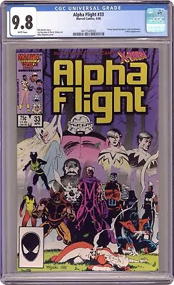 Buy Alpha Flight #33D CGC 9.8 1986 4412540002 1st App. Lady Deathstrike • 85.43£