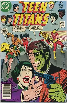 Buy Teen Titans 48 NM- 9.2 1977 1st Bublebee & Harlequin Rich Buckler • 34.95£