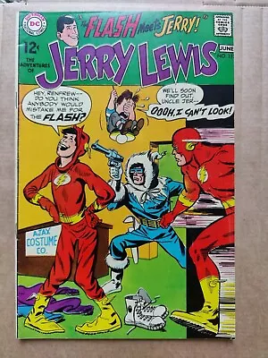 Buy Adventures Of Jerry Lewis #112 Sharp Midgrade Flash Meets Jerry Lewis (DC 1969) • 18.64£