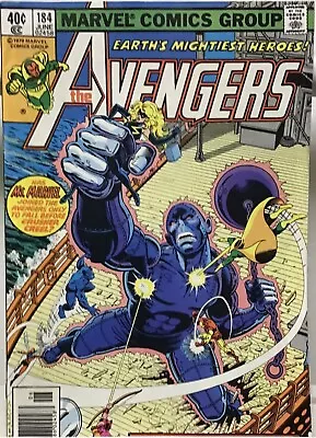 Buy Marvel Comics The Avengers #184 Falcon Joins The Avengers • 6.99£