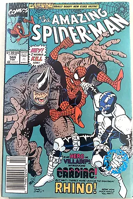 Buy Amazing Spider-man # 344. Newsstand. Feb. 1991. Key 1st Cletus Kasady-carnage • 22.99£