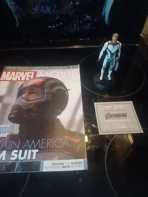 Buy Eaglemoss Marvel Movie Collection #121 Captain America Team Suit • 15£