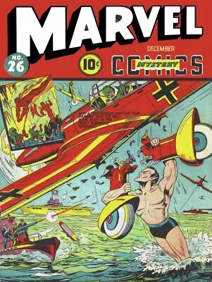 Buy Marvel Mystery #26 Sub Mariner Comic Book Theme NEW Metal Sign: 9x12  Ships Free • 15.44£