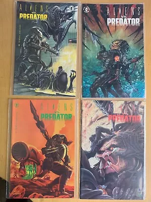 Buy Aliens Vs Predator #s 0, 1, 2, 3 & 4 : Complete 5 Issue Dark Horse 1990 Series • 29.99£