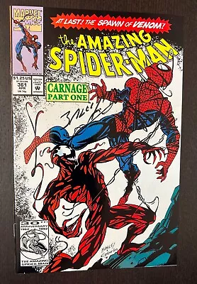 Buy AMAZING SPIDER-MAN #361 (Marvel Comics 1992) -- SIGNED Mark Bagley -- NM- • 90.86£