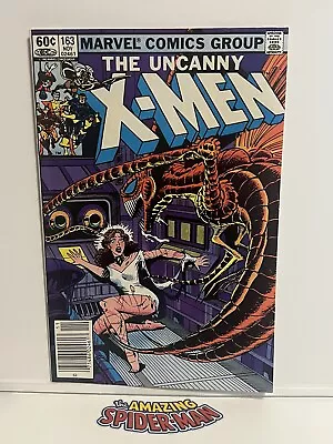 Buy Uncanny X-Men #163 Newsstand VF+ Origin Of Binary • 7.77£