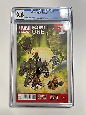 Buy ALL-NEW MARVEL NOW! POINT ONE #1 CGC 9.6 1st App Khamala Khan 2014 Ms. Marvel • 77.65£