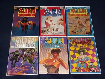 Buy Alien Encounters 2 3 5 7 10 14 Eclipse Comics 1985 Lot Dave Stevens Back Cover • 46.59£